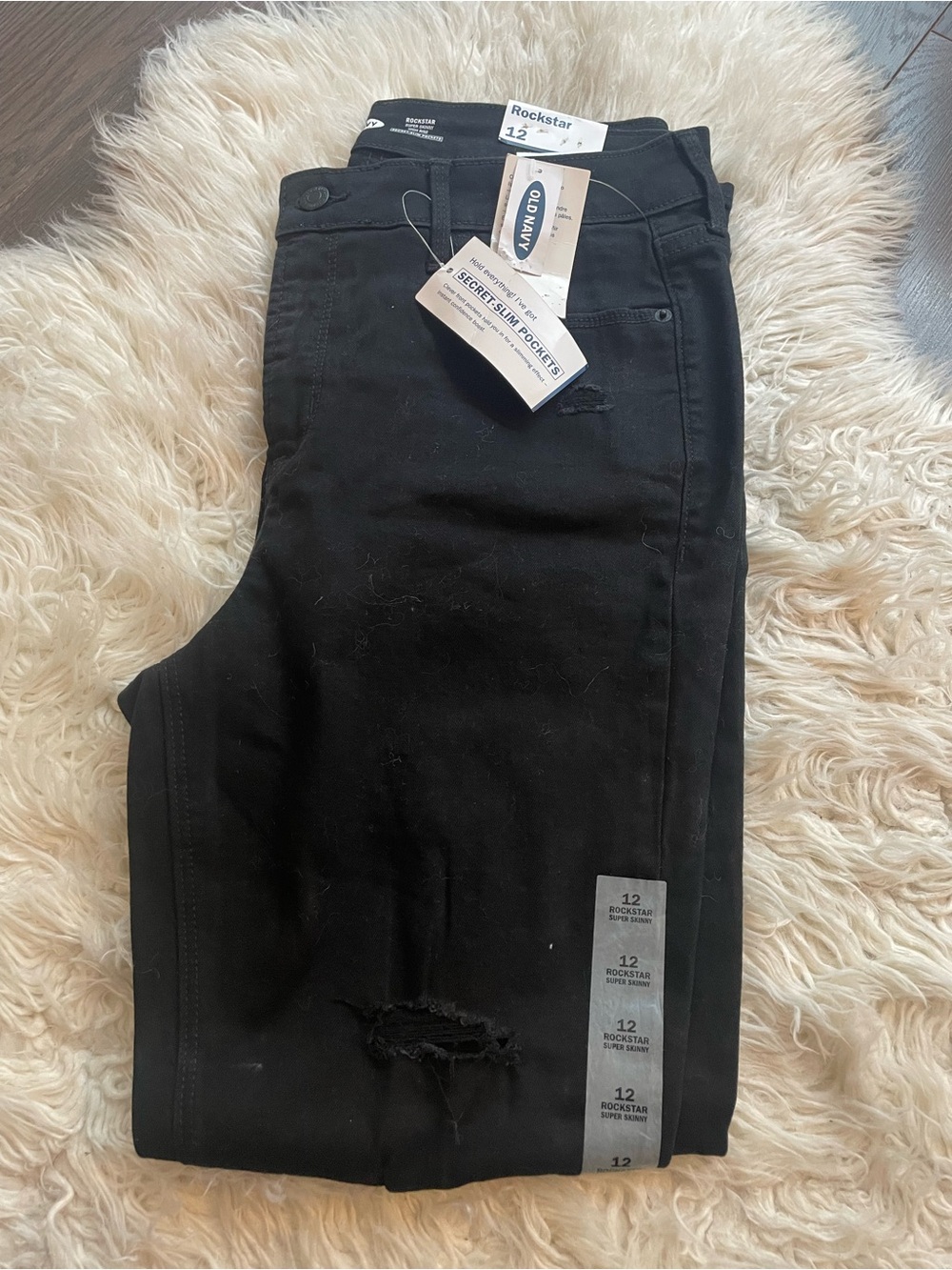 NWT size 12 rockstar skinny jeans